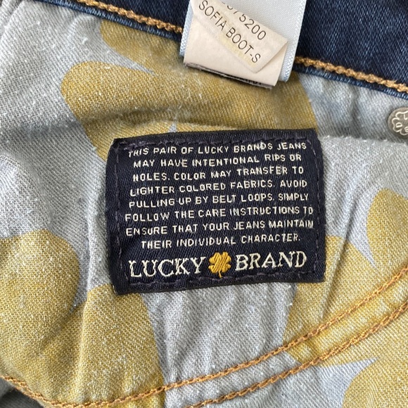 Lucky Brand Sofia Boot Ankle Jeans - Picture 6 of 12
